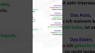 Relativsatz mit Präposition Beispielsätze germanlevelb1 germangrammar lerndeutsch [upl. by Vasos]