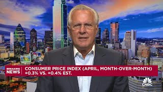 Former Dallas Fed President Richard Fisher reacts to April’s CPI report [upl. by Sigsmond827]