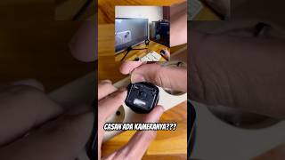 Adaptor casan kini ada kameranya ges Tonton video ini sampe habis kameramini kamerapengintai [upl. by Elleinad]