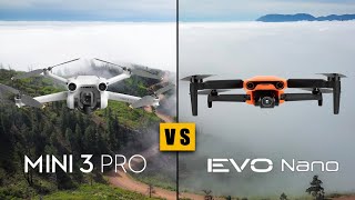 250g Drone Battle  DJI Mini 3 Pro VS Autel Evo Nano [upl. by Mag]