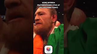 Conor McGregor KOs Chad Mendes  Wins Interim Featherweight Title at UFC 303 Free shorts viral [upl. by Bigner]