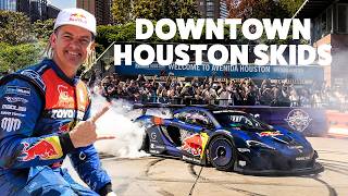 DRIFT ROTARY MCLAREN  Red Bull Houston Show Run  MADMAC [upl. by Nellda527]