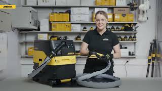 How to Use the Autostart Feature on Your Mirka® DEXOS Dust Extractor [upl. by Jacobson372]