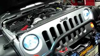 RIPP Superchargers 2011 Auto Jeep Wrangler JK 202hp 230ftlbs 35in Tires [upl. by Fairfax]