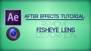 After Effects Tutorial  Remove GoPro Fisheye [upl. by Ximenez]