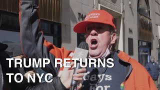 Trump Returns to NYC  Sidetalk [upl. by Annav]