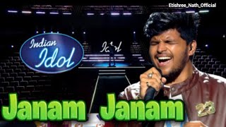 Janam janam  A Rockstar performance by Ipsit Pati in Indian idol Theatre Round [upl. by Marylinda]