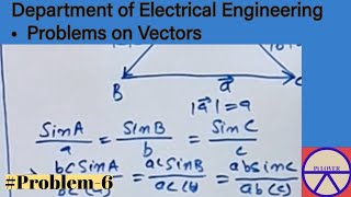 prob6 proof of Law of Sines of triangle [upl. by Onez]