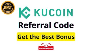 Kucoin Referral Code  Sign Up Bonus in 2024  kucoin account create  kucoin bonus rewards [upl. by Yenwat]