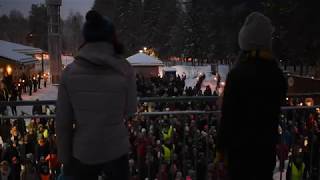 Fakkelmarkering på Tårnåsen skole mot mobbing for inkludering [upl. by Bainbridge470]