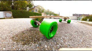 TestRide 4k LOADED Vanguard Flex4 Longboard with BoaConstrictor 100mmWheels Jucker Hawaii Bearings [upl. by Darrin]