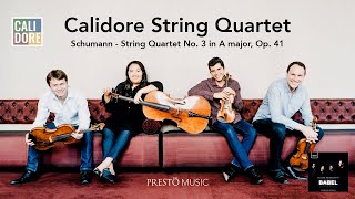 Schumann  String Quartet No 3 in A major Op 41  II mov Calidore String Quartet [upl. by Yvan]