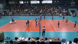 Palarong Pambansa 2023 Secondary Girls Volleyball Semifinals  Western Visayas vs Davao Region [upl. by Gnaht408]