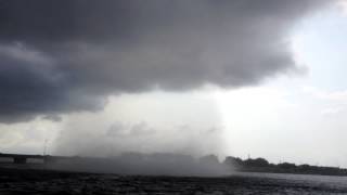 Waterspout in Pensacola Labor Day 2013 [upl. by Fabrin832]