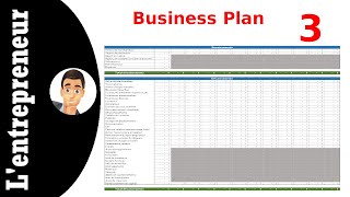 3 Faire un business plan complet sur Excel  CAF plan de trésorerie amp seuil de rentabilité [upl. by Frederich]