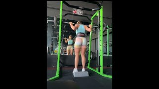 Try on Haul 🤩 Amazing Girl in fitness look tryonhaul tryon [upl. by Anelhtak]