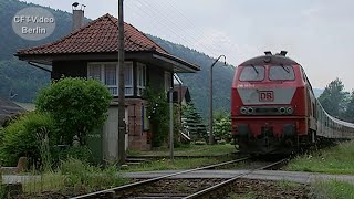 Mit der Baureihe 218 durch den Odenwald [upl. by Rawden]