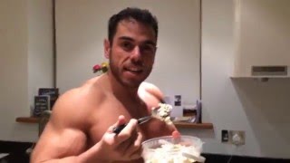 Worlds Strongest Marathon 6000 Calorie Diet [upl. by Noryd]