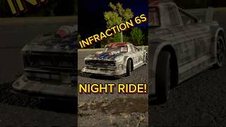 Arrma Infraction 6S drifts through the night with style [upl. by Annawot]