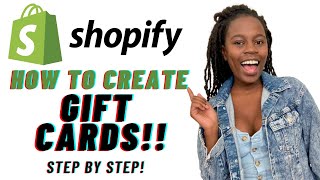 HOW TO SET UP GIFT CARDS IN SHOPIFY  step by step [upl. by Ammadas]