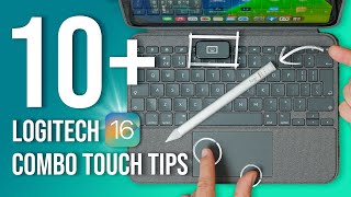 Logitech Combo Touch Tips amp Tricks iPad 10th Gen [upl. by Akoyin]