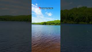 Arrowhead Provincial Park Beach Huntsville ontariotravel summer beach relaxing nature [upl. by Herzberg922]