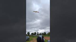 FPV Rc plane landing in strong wind rcplane rcplanes rcplane rcflying diyrcplane radiocontrol [upl. by Donell]