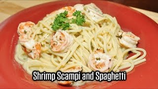 SHRIMP SCAMPI WITH SPAGHETTI  Quick and Easy Recipes [upl. by Suirtimed]