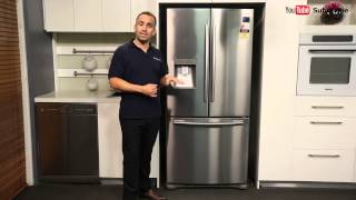 Samsung SRF583DLS 583L French Door Refrigerator reviewed by product expert  Appliances Online [upl. by Quinby217]