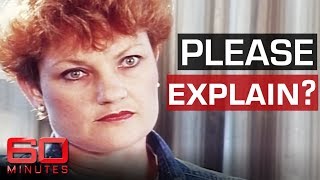 Pauline Hanson infamous 1996 interview  60 Minutes Australia [upl. by Warrin846]