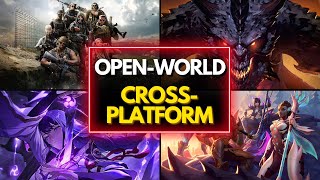 TOP 24 Best CROSSPLATFORM OPEN WORLD Games [upl. by Fazeli]