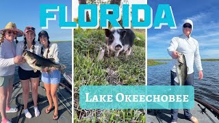 Lake Okeechobee 23 amp 24 Caught a PB saw a pig and enjoyed the sun ☀️ [upl. by Origra]