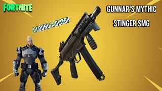 I FOUND A GLITCH IN RELOAD  GUNNARS MYTHIC STINGER SMG  FORTNITERELOAD MYTHICSMG [upl. by Delanie]