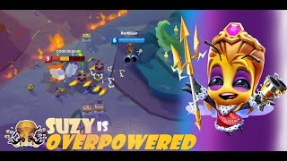 SUZY is OVERPOWERED  Zooba Highlights  2023  DerKILLer [upl. by Tufts796]