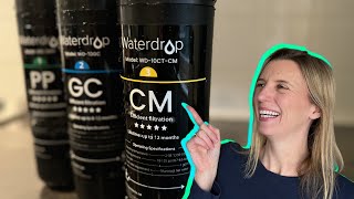 Waterdrop Undersink Water Filter 1 Year Review and Filter Swap [upl. by Adara]