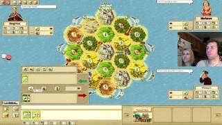 Lets Play Settlers of Catan Part 7 Doingish Alrightish [upl. by Stagg680]