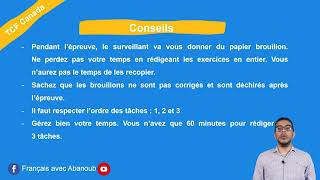 5 TCF Conseils pour réussir lexpression écrite 1 [upl. by Miguela]