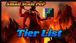 My Class Tier List for SmallScale in CP PVP  ESO [upl. by Stelmach]