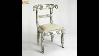 Most Unique Luxury Bone Inlay Chair Designs Online [upl. by Jill]