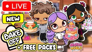 🔴 LIVE FREE AVATAR WORLD PACKS  BAKE OFF MULTIPLAYER CHALLENGE [upl. by Murdoch]