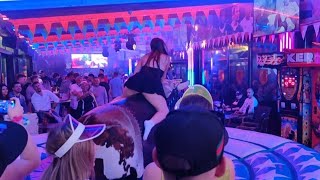 Amazing mechanical bull riding November 28th 2023 [upl. by Rehnberg]