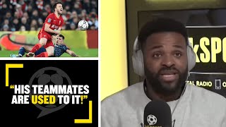 quotHIS TEAMMATES ARE USED TO ITquot 😴 Darren Bent SLAMS Granit Xhaka for his red card against Liverpool [upl. by Inram]