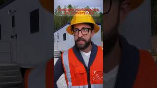 Unstable working days for workers🤡adamrose funny constructioncomedy construction [upl. by Healey]