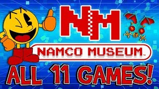 Namco Museum  Nintendo Switch  ALL 11 GAMES [upl. by Ahsim]