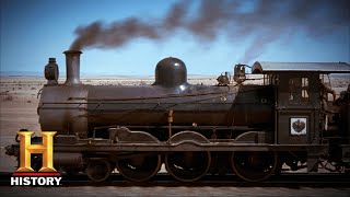 How the Transcontinental Railroad Transformed America  The Engineering that Built the World S1 [upl. by Caton]