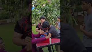 Arm wrestling practise match 55 kg weight category challenging round subscribe motivation suppor [upl. by Anivel]