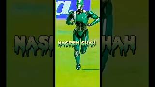 Naseem shah bowling action slow motion viralshort naseemshah naseemshahbowling cricket [upl. by Liliane588]