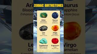 Discover the Zodiac Birthstones Unlock the Power of Your Astrological Gemstones by Zodiac Sign [upl. by Brianna]