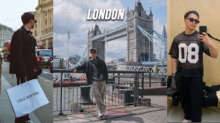 Vlog Londres  Cosas por hacer compras streetwear comida gymshark🇬🇧 [upl. by Dever]