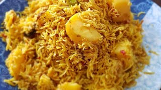 special tahari recipe  aloo ki tahari  Aloo wale chawal [upl. by Ardeed]